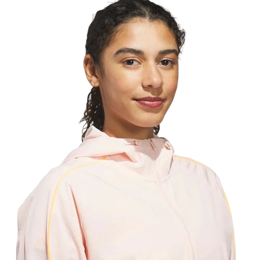 Adidas Women's Ultimate365 Seersucker Quarter-Zip Golf Jacket - Image 4