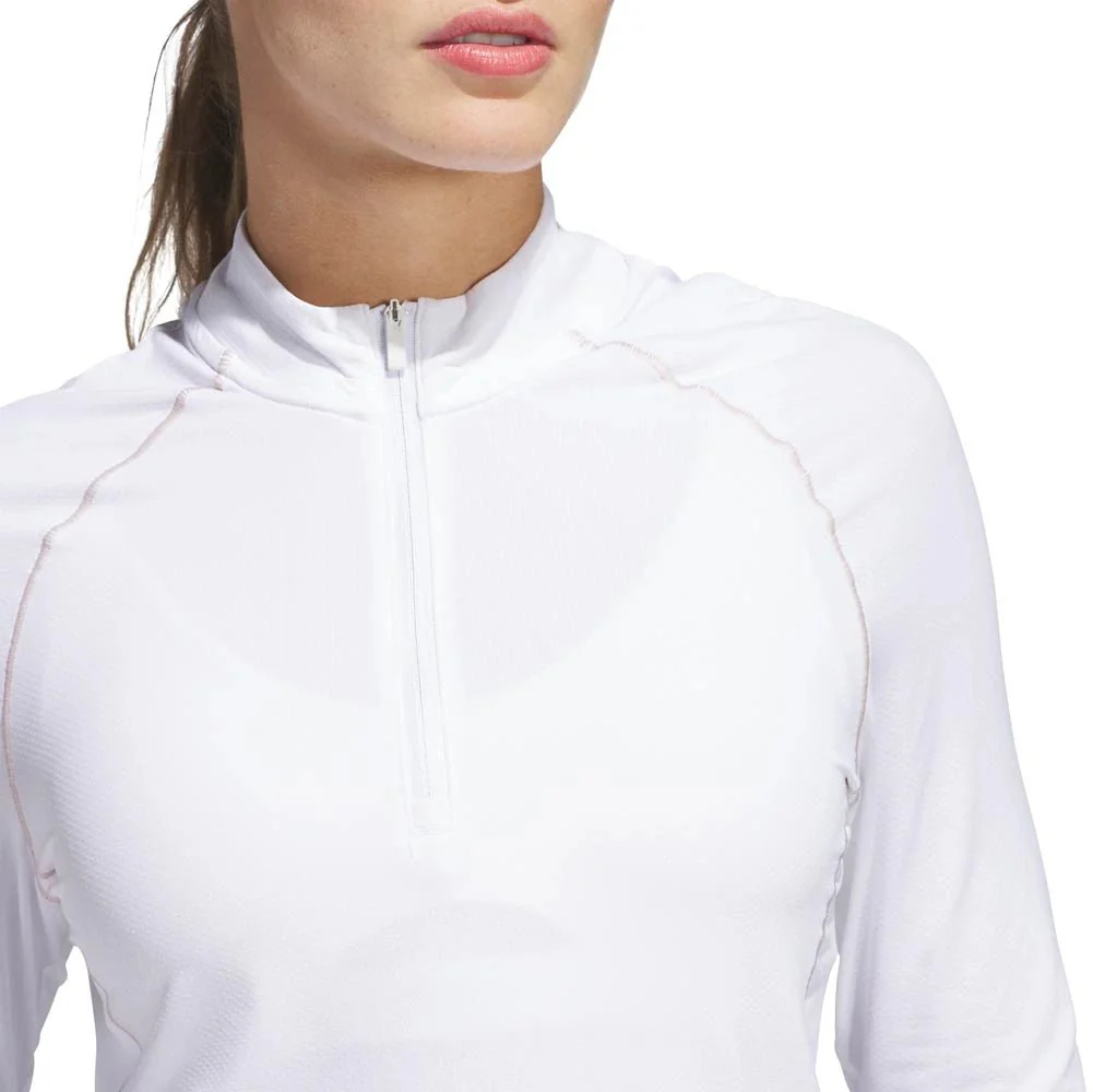 Adidas Women's Ultimate365 Solid Golf 1/4 Zip - Image 4