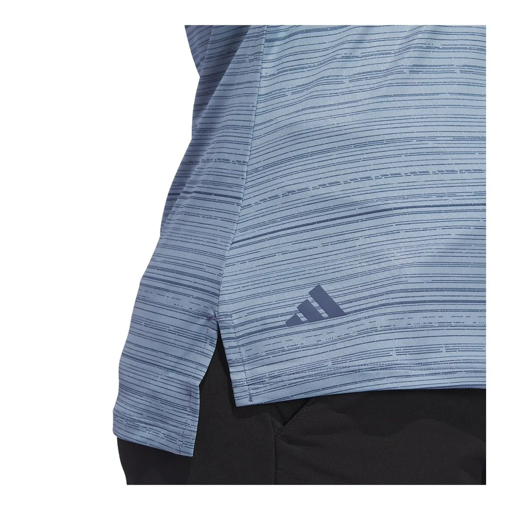 Adidas Women's Ultimate365 Stripe Sleeveless Golf Polo - Image 4