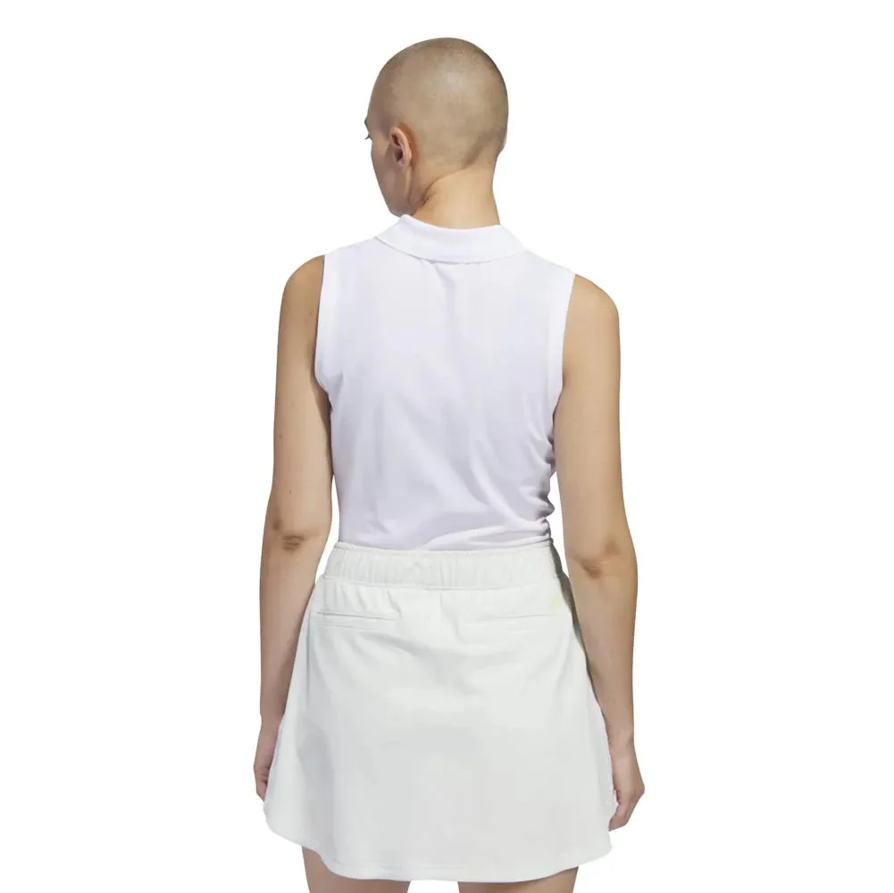 Adidas Women's Ultimate365 Twistknit Sleeveless Golf Polo - Image 2
