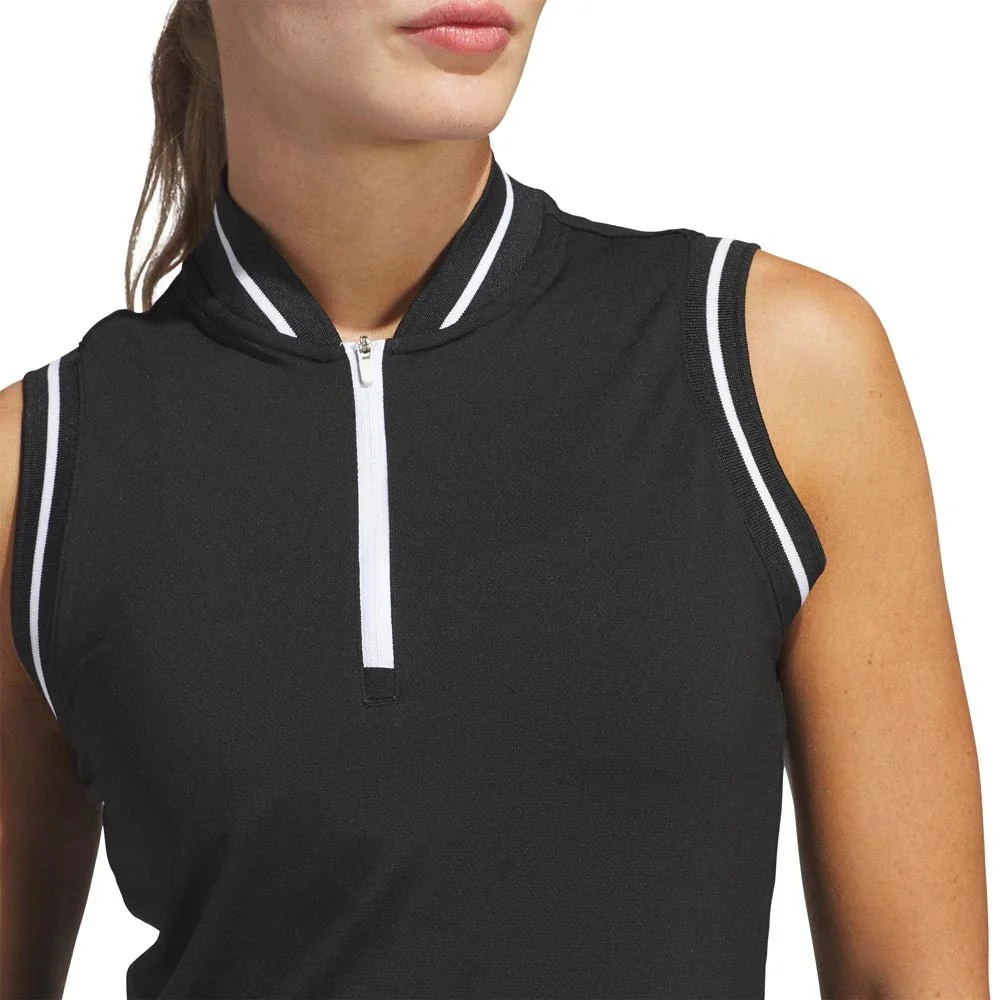Adidas Women's Ultimate365 Zip Golf Polo - Image 4