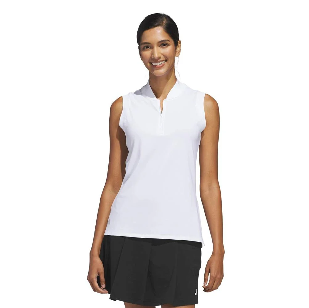 Adidas Women's Ultimate365 Zip Golf Polo - Image 7