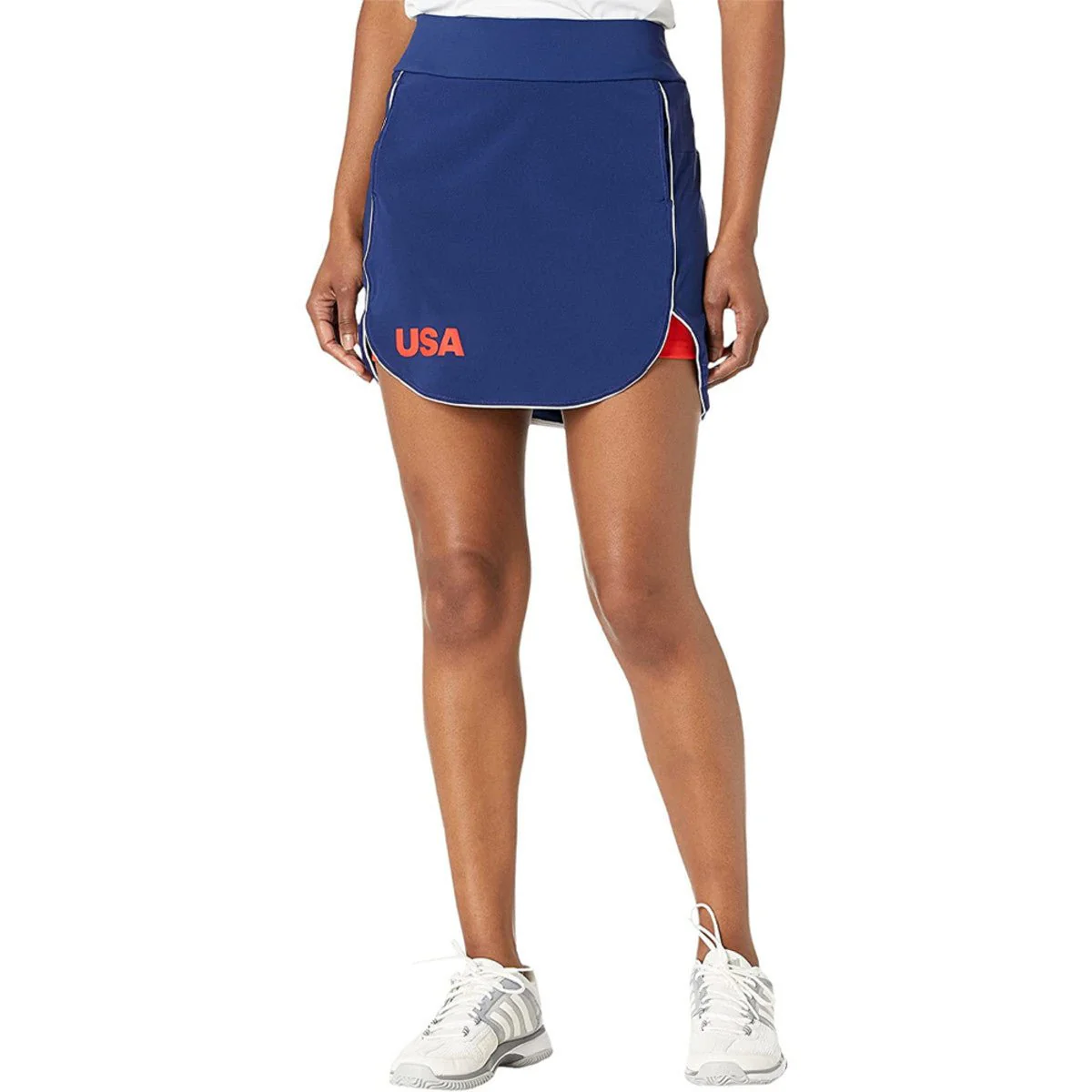 Adidas Women's USA Solid Skort - Image 3