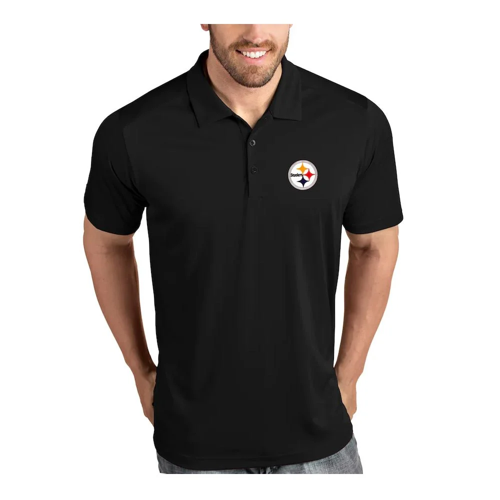 Antigua Pittsburgh Steelers NFL Tribute Golf Polo - Image 2