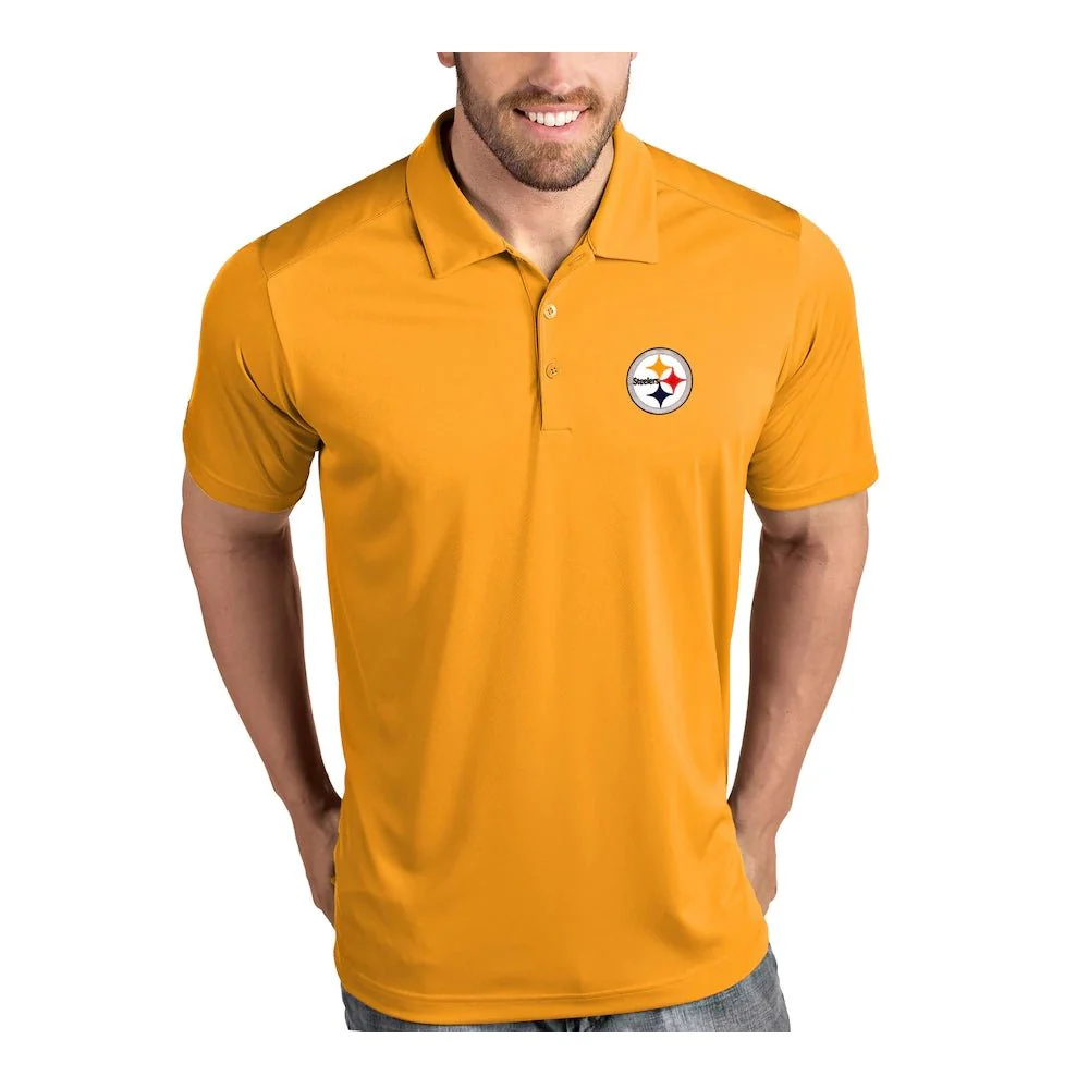 Antigua Pittsburgh Steelers NFL Tribute Golf Polo - Image 3