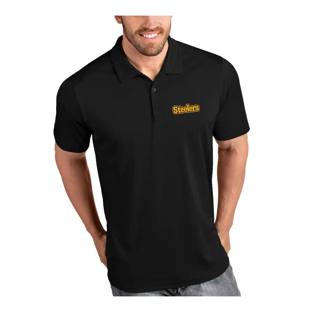 Antigua Pittsburgh Steelers NFL Tribute Golf Polo - Image 5