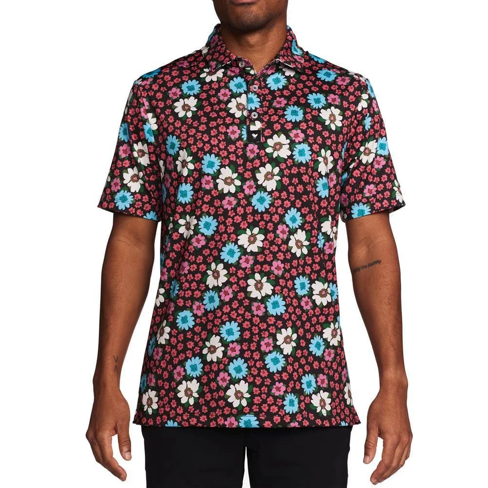 Bad Birdie Austin Flowers Polo - Image 2