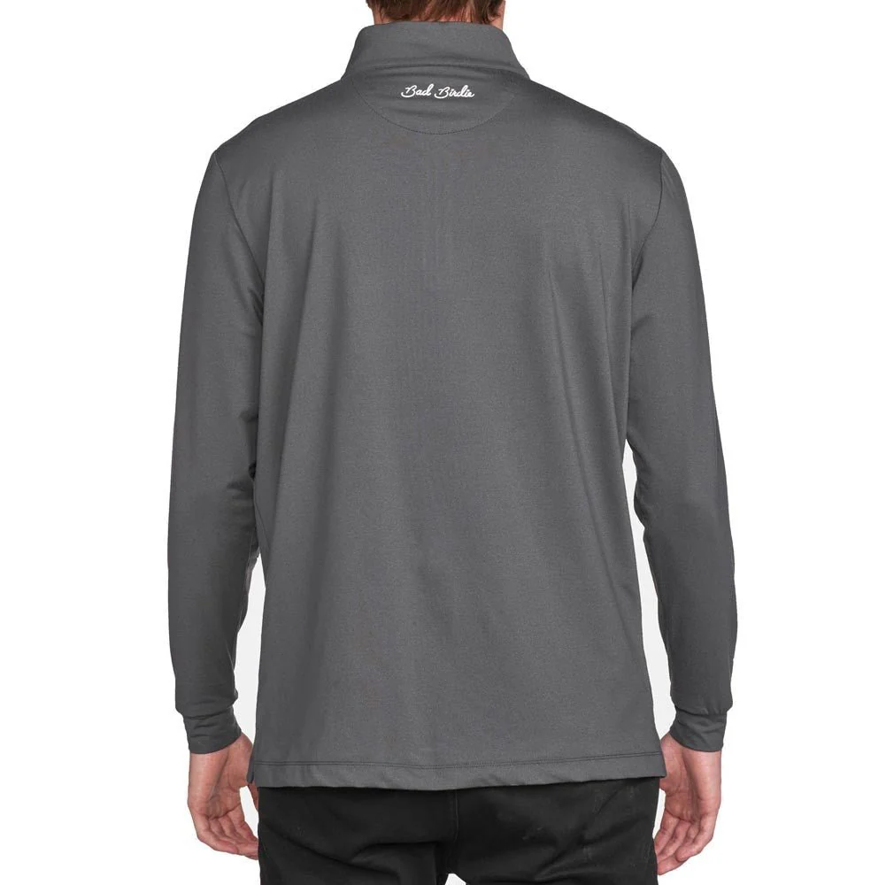 Bad Birdie Charcoal Quarterzip - Image 3