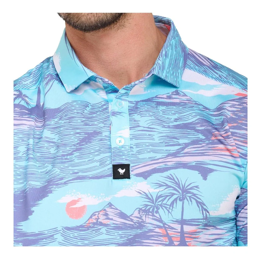 Bad Birdie Pardon The Eruption Golf Polo - Image 4