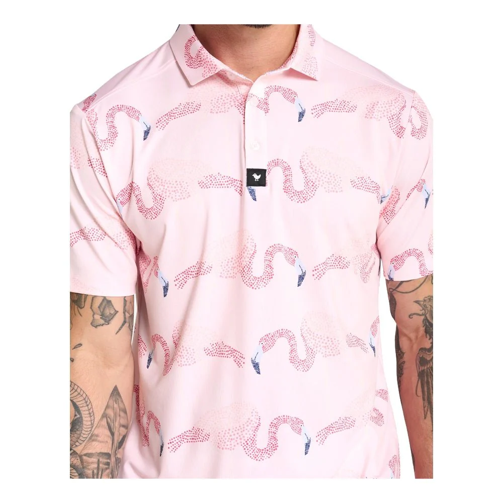 Bad Birdie Pinky Promise Golf Polo - Image 3