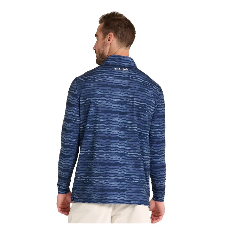 Bad Birdie Rip Drives Navy Golf Quarterzip - Image 3
