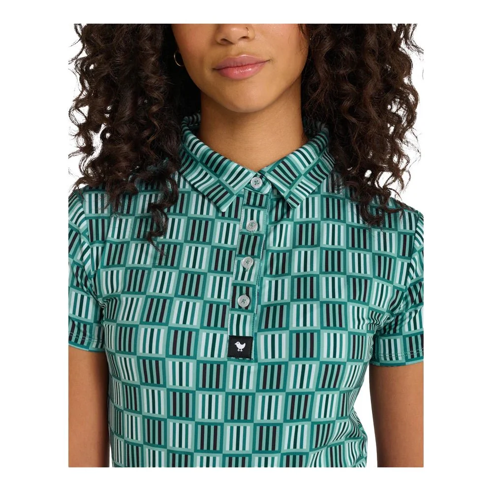 Bad Birdie Women's Green's In Reg Polo - Image 2