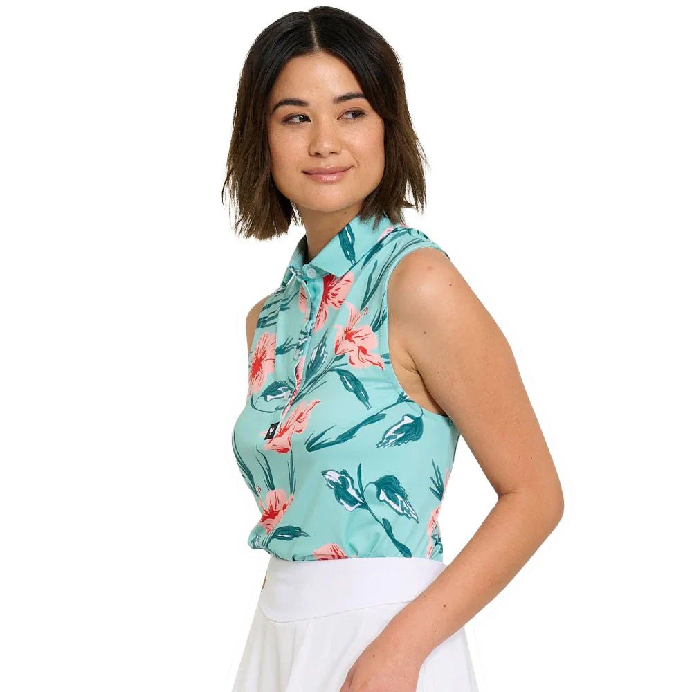 Bad Birdie Women's Never Lei Up Golf Polo - Image 3