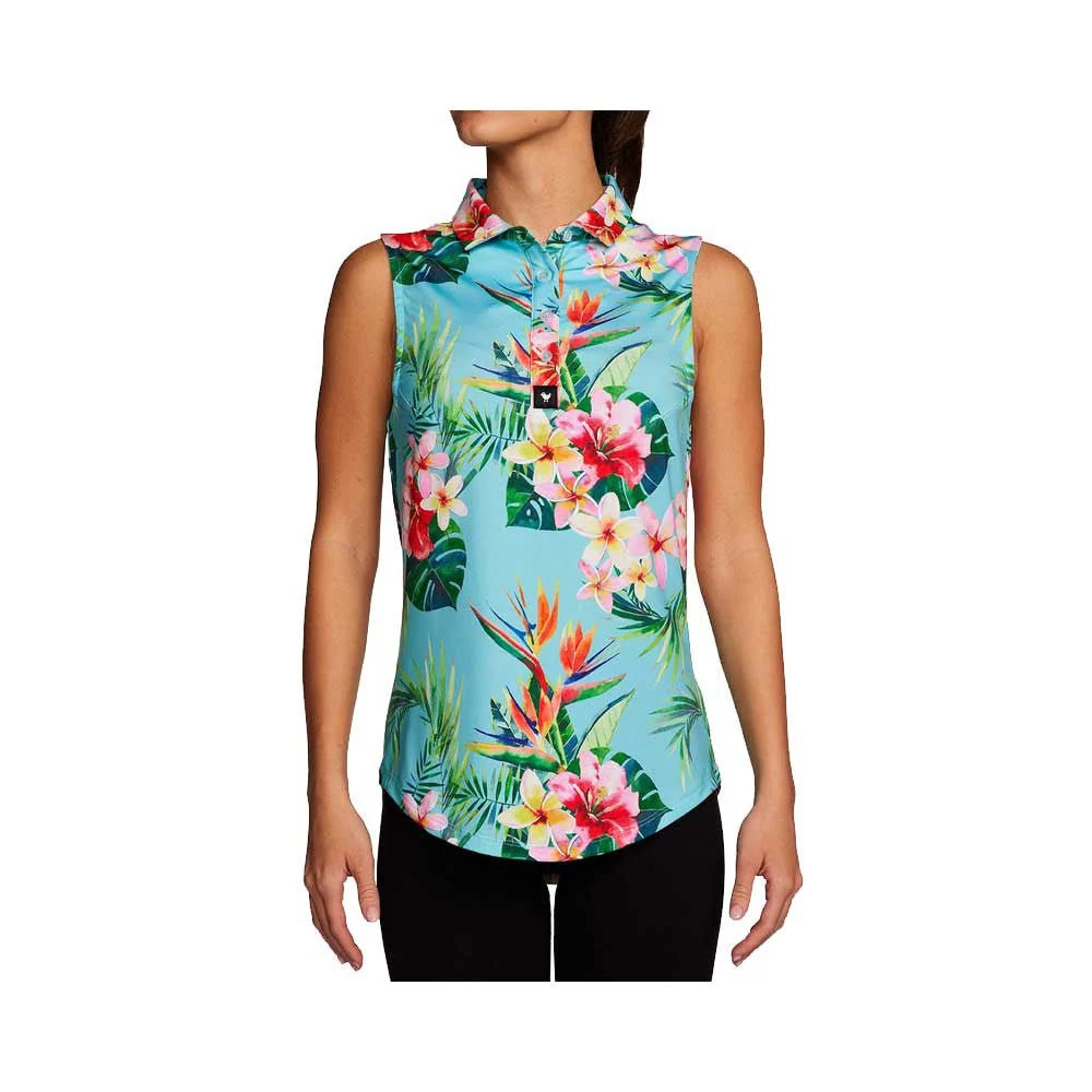 Bad Birdie Women's Tropics Polo - Image 3