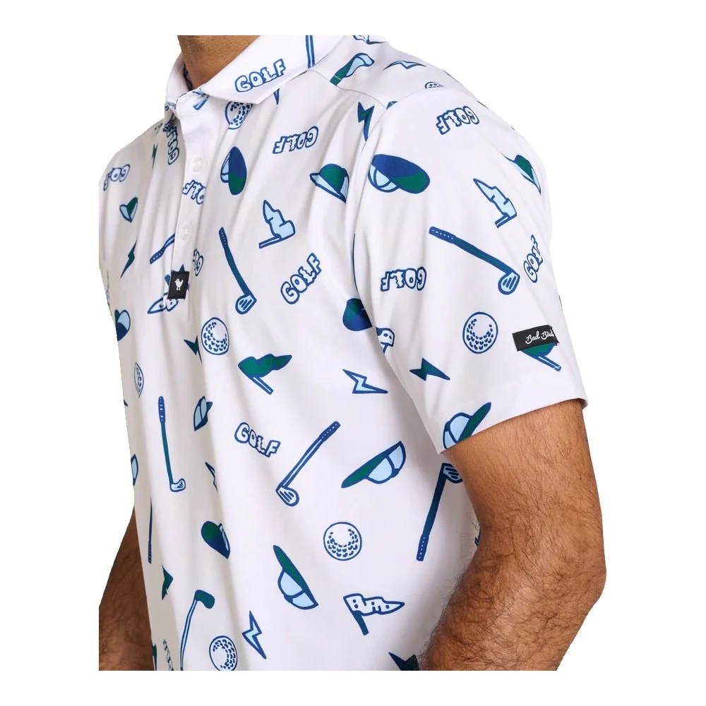 Bad Birdie Yard Sale Golf Polo - Image 4
