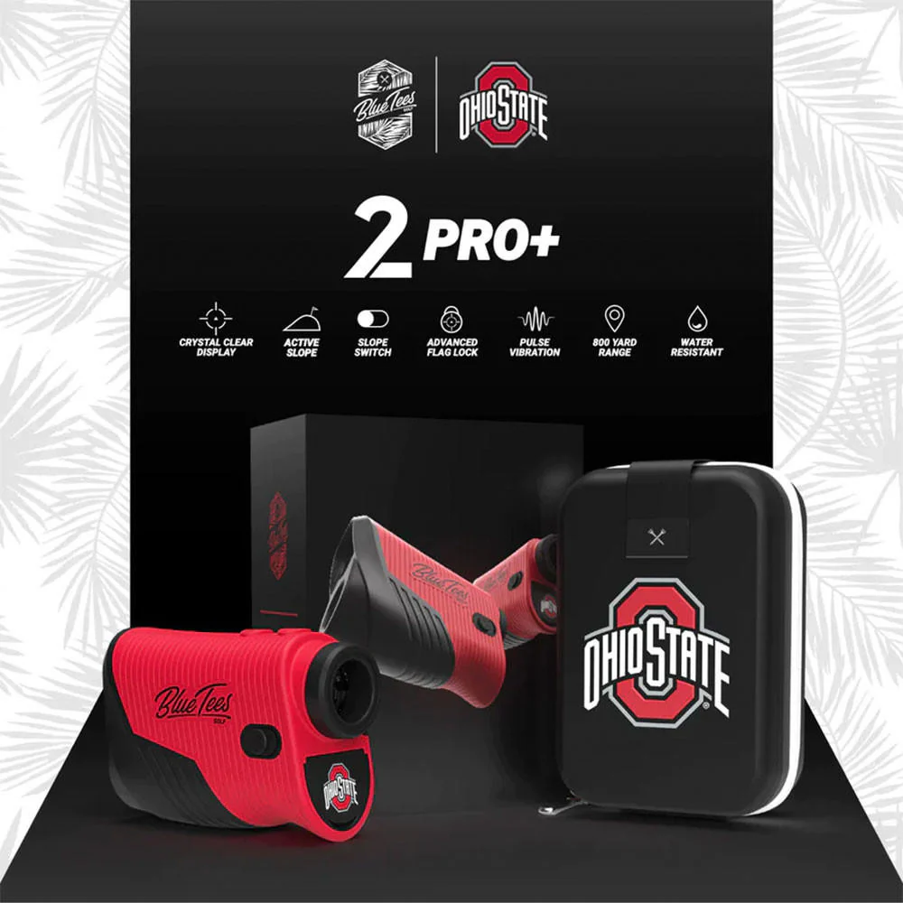 Blue Tees Golf Series 2 Pro Slope Rangefinder - Ohio State University - Image 2