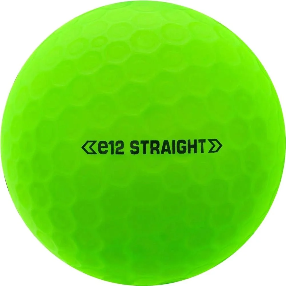 Bridgestone e12 Straight Golf Balls - Matte Green - Image 3