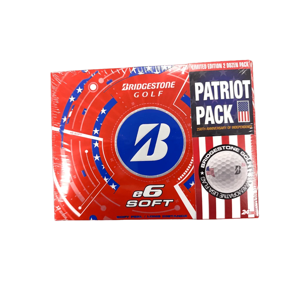 Bridgestone e6 Soft Patriot Pack Double Dozen