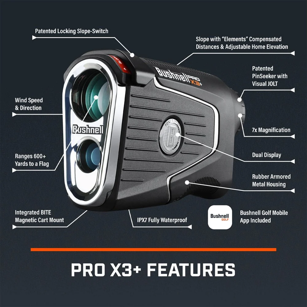 Bushnell Pro X3+ Laser Rangefinder - Image 7