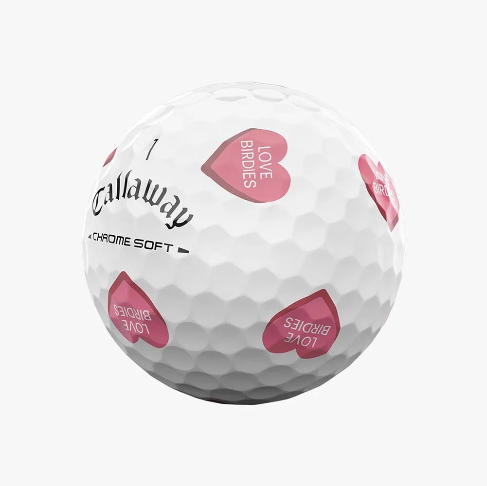 Callaway Chrome Soft Golf Hearts Golf Balls - Image 12