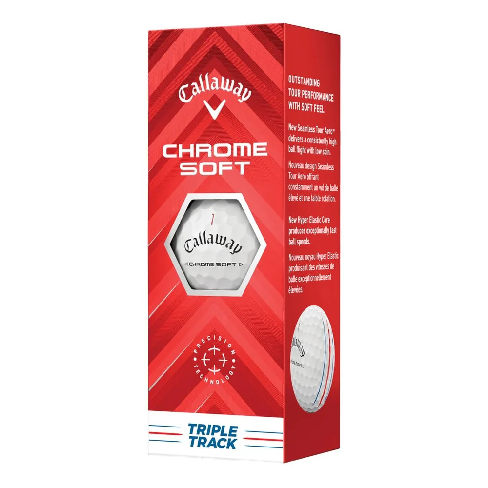 Callaway Chrome Soft Triple Track Golf Balls - 2024 - Holiday Double Dozen - Image 5