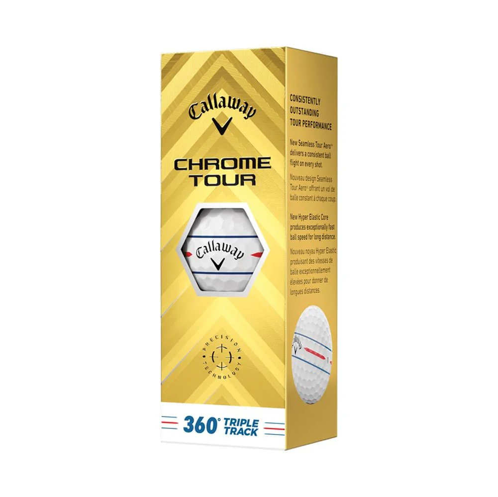 Callaway Chrome Tour 360 Triple Track Golf Balls - 2024 - Image 5