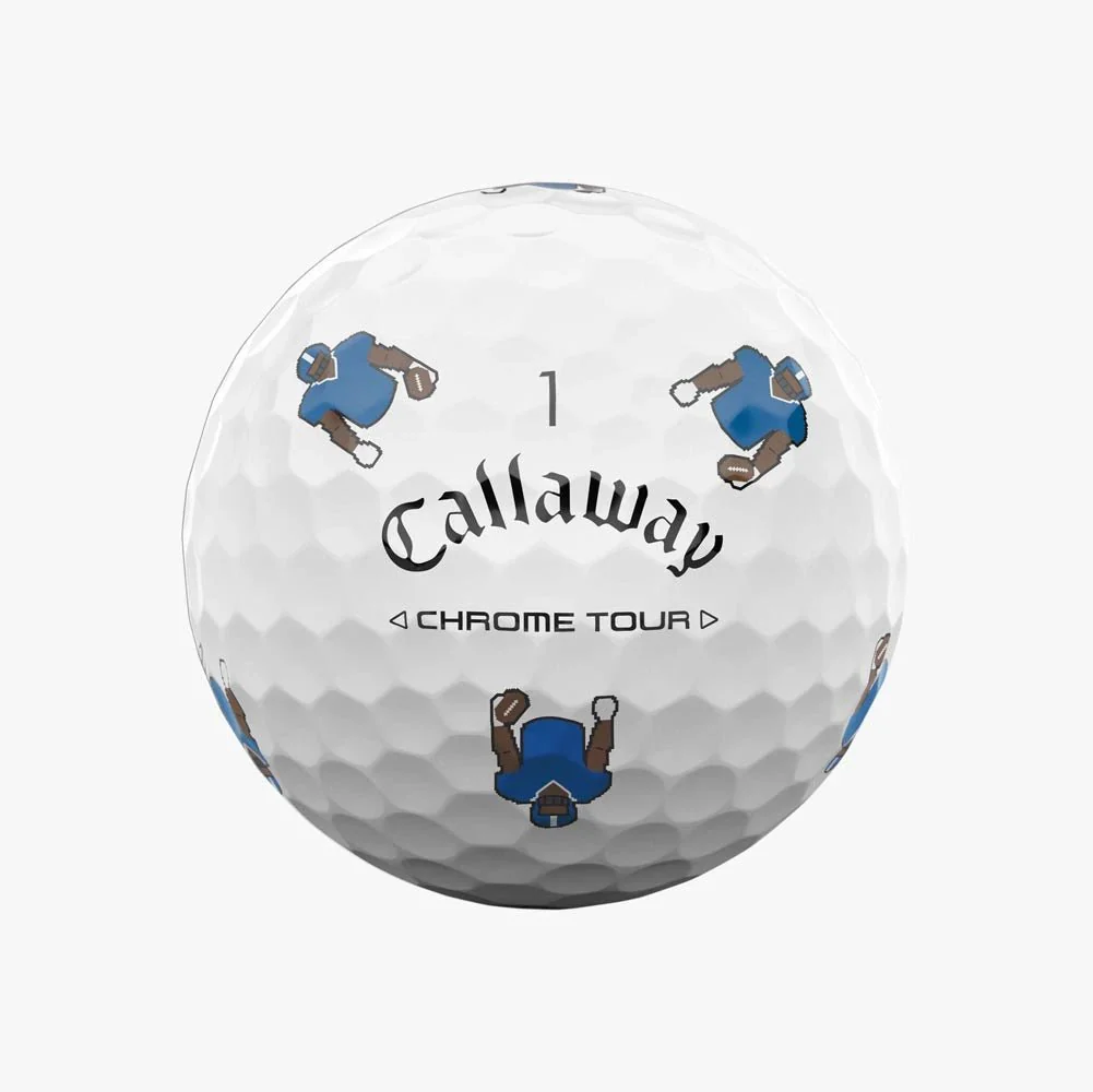 Callaway Chrome Tour Retro Football Golf Balls - Image 3