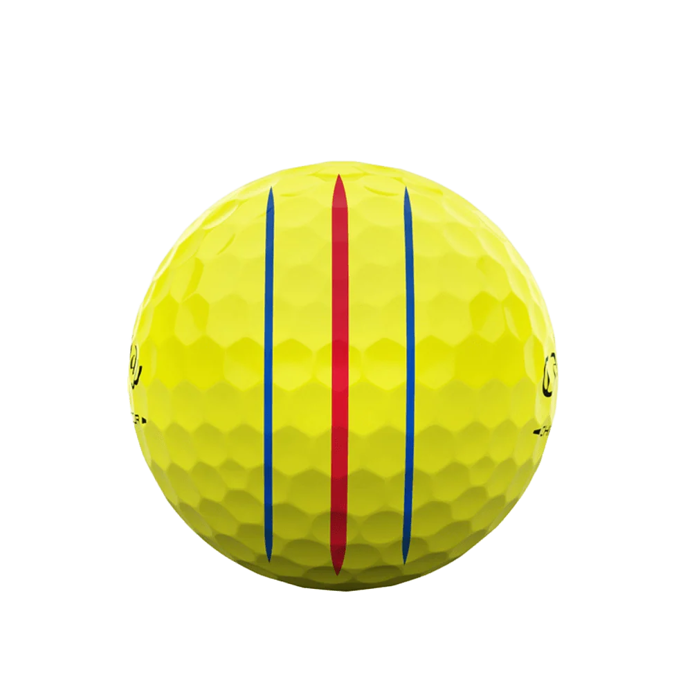 Callaway Chrome Tour Triple Track Golf Balls - Yellow - Image 4