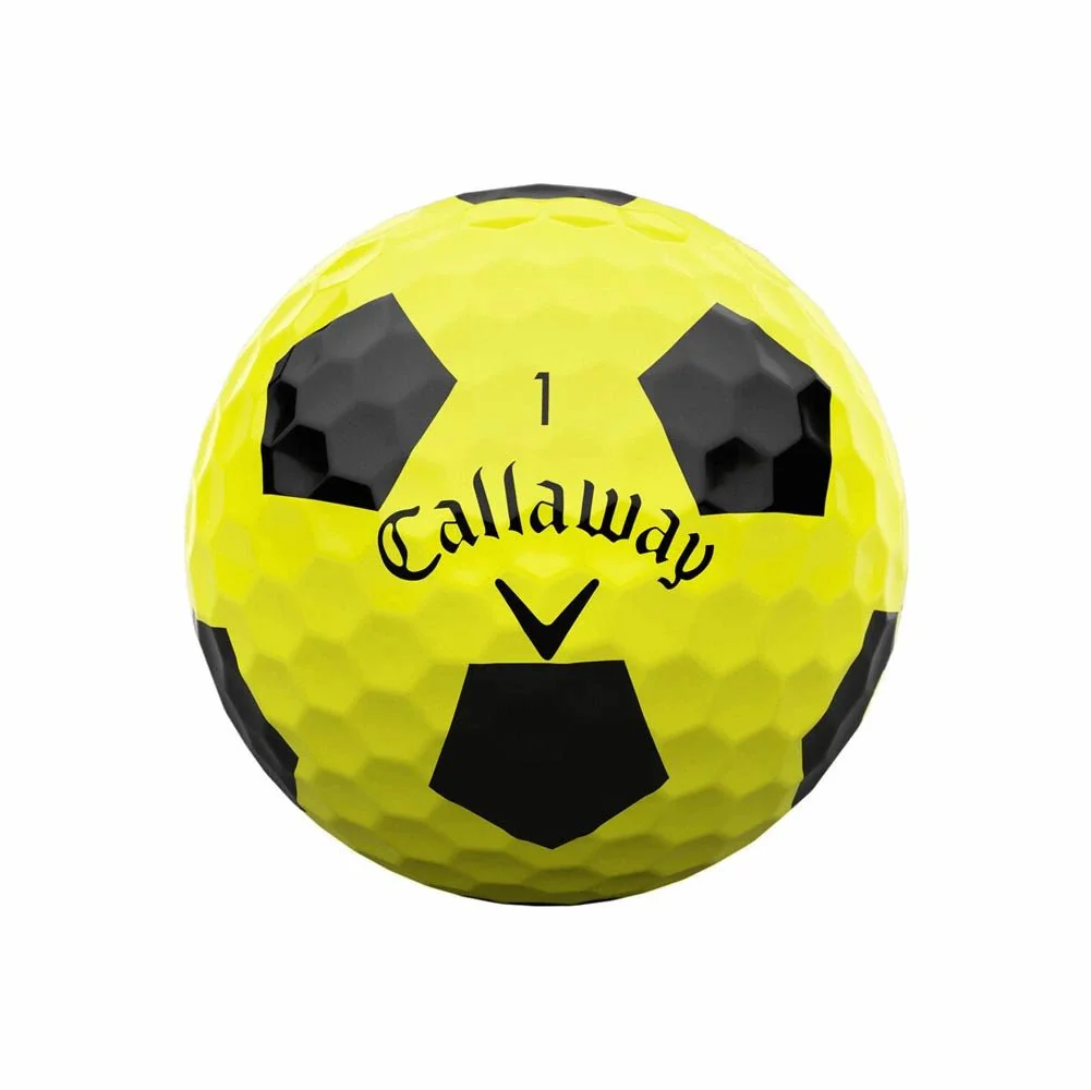 Callaway ERC Soft Truvis Golf Balls - Yellow - Image 3
