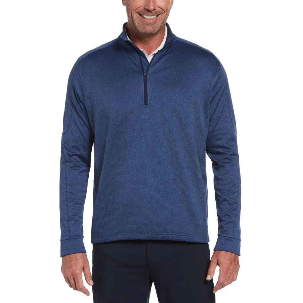 Callaway Midweight Waffle Knit Fleece Golf 1/4 Zip - Image 9