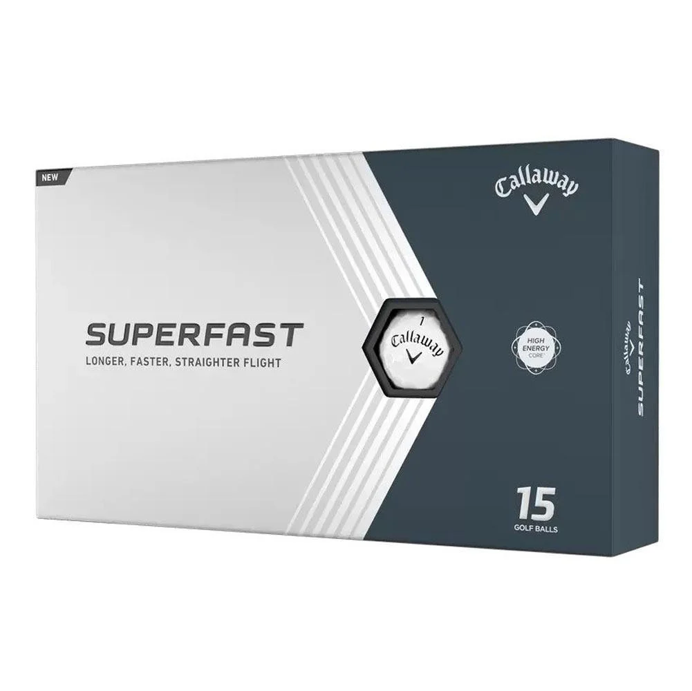 Callaway Superfast Golf Balls - 15 Pack - 2022 - Prior Generation