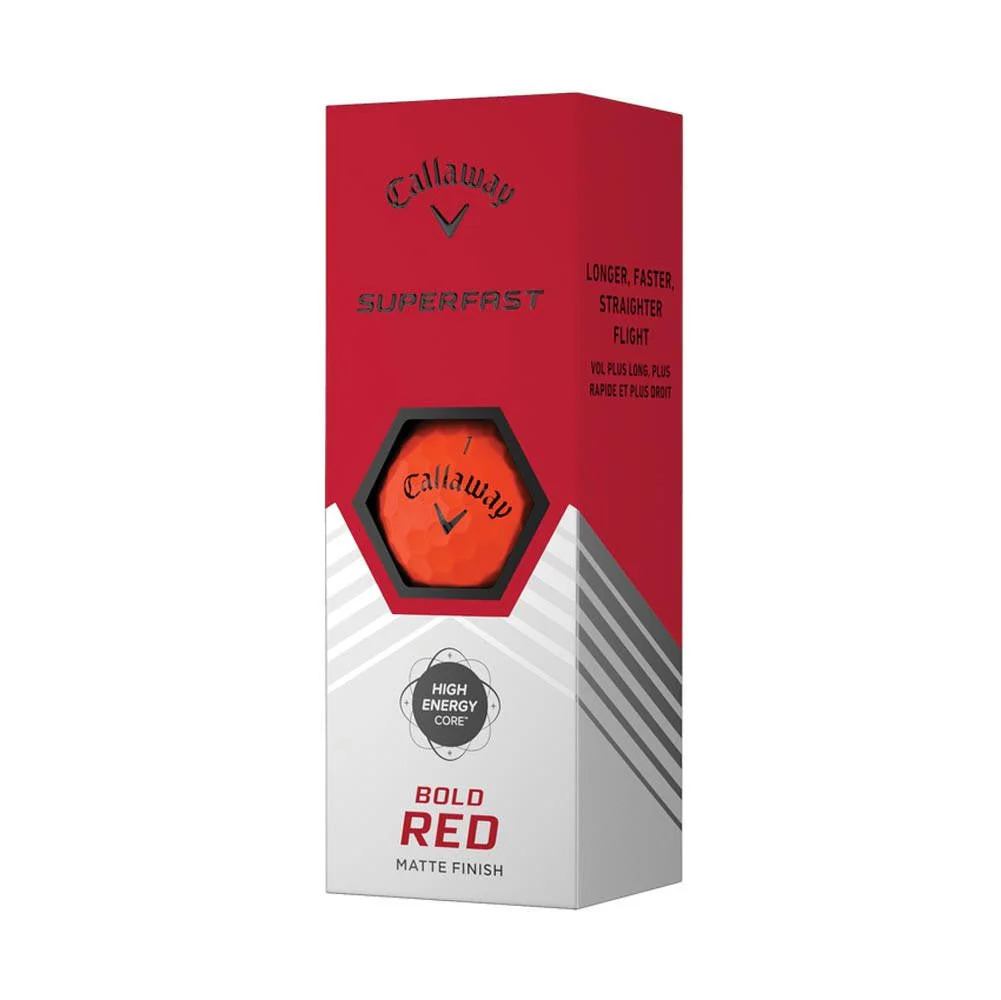 Callaway Superfast Golf Balls - Bold Red - 15 Pack - 2022 - Prior Generation - Image 3