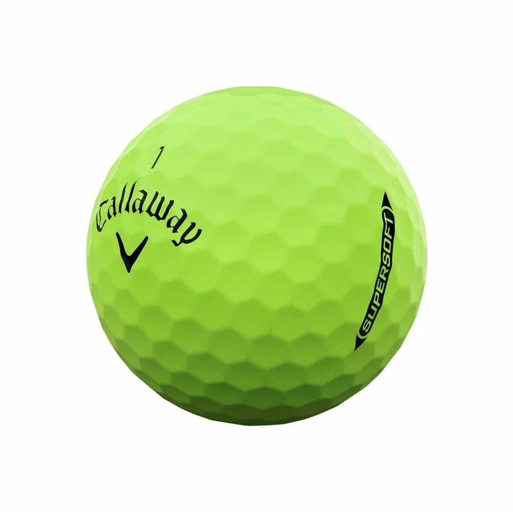 Callaway Supersoft Golf Balls - Matte Green - Image 2
