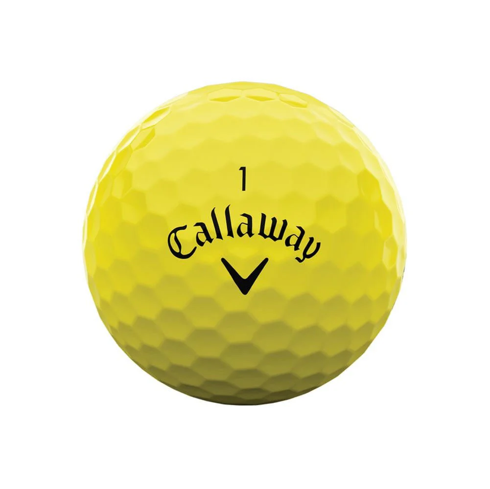 Callaway Warbird Golf Balls - Yellow - Image 4