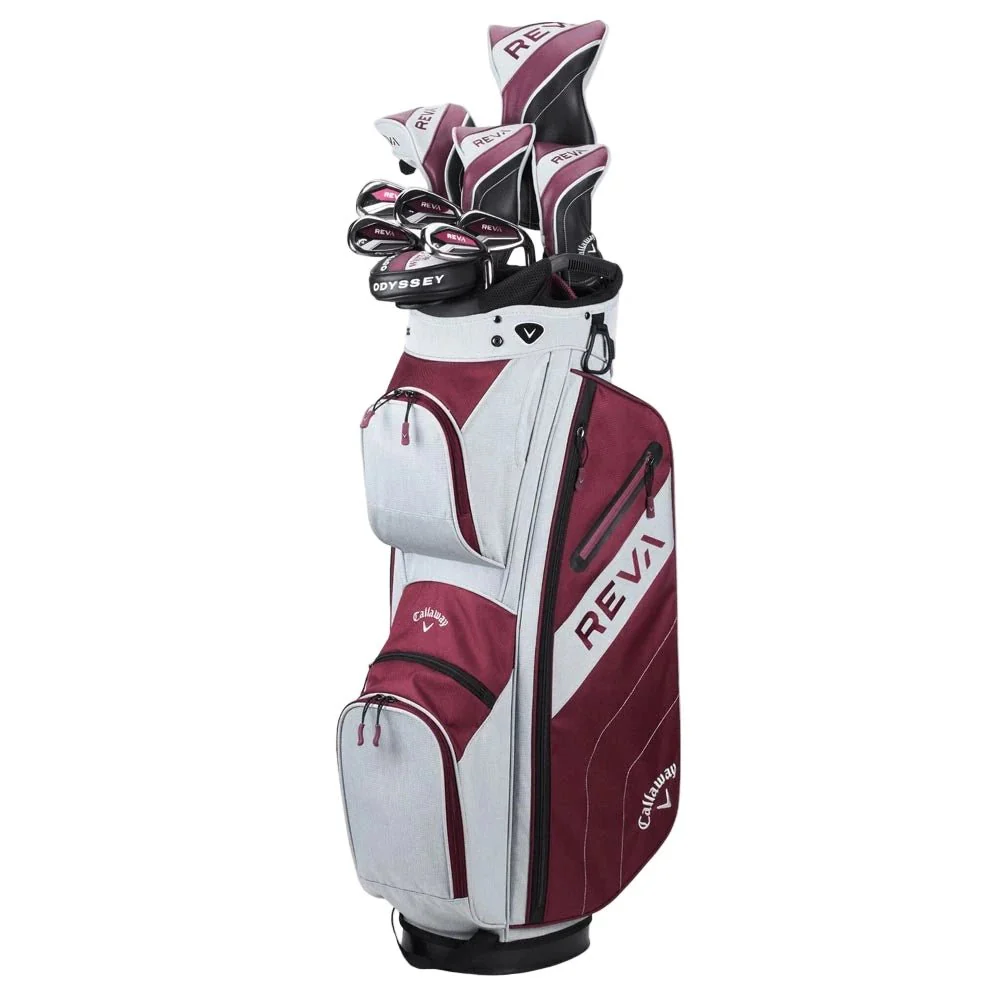 Callaway Women's REVA 11-Piece Cart Bag Complete Golf Set - Image 21