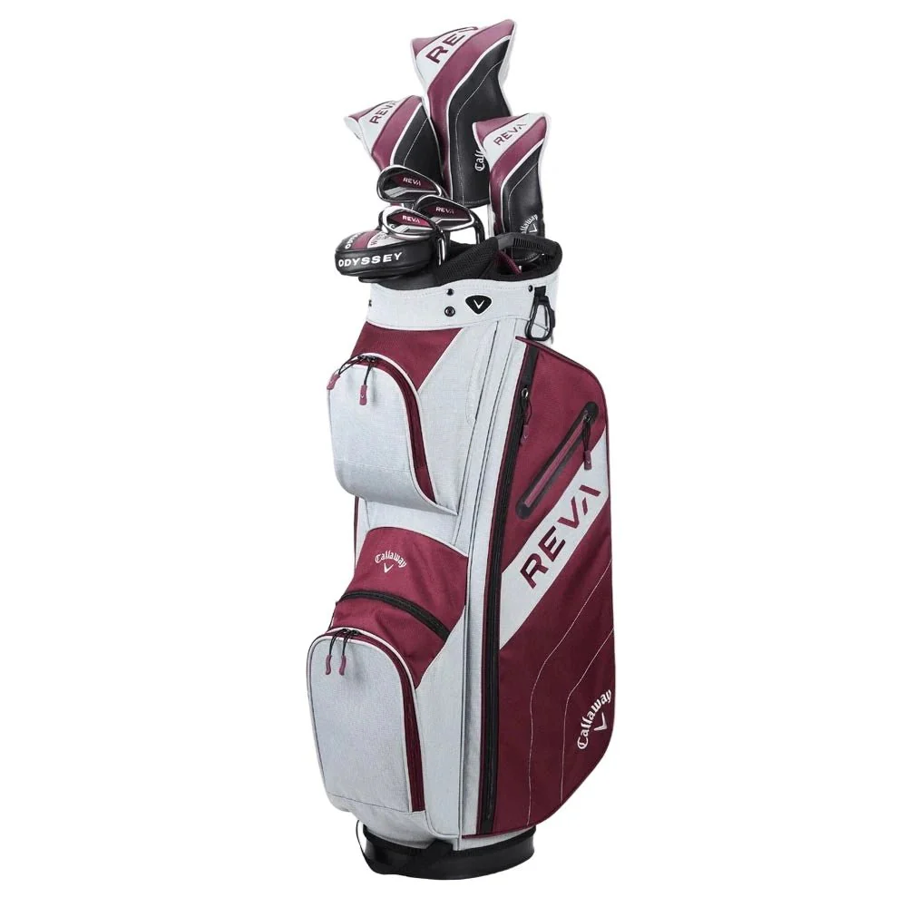 Callaway Women's REVA 8-Piece Cart Bag Complete Golf Set - Image 18