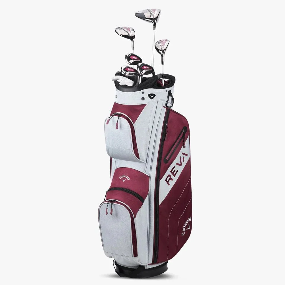 Callaway Women's REVA 8-Piece Cart Bag Complete Golf Set - Image 19
