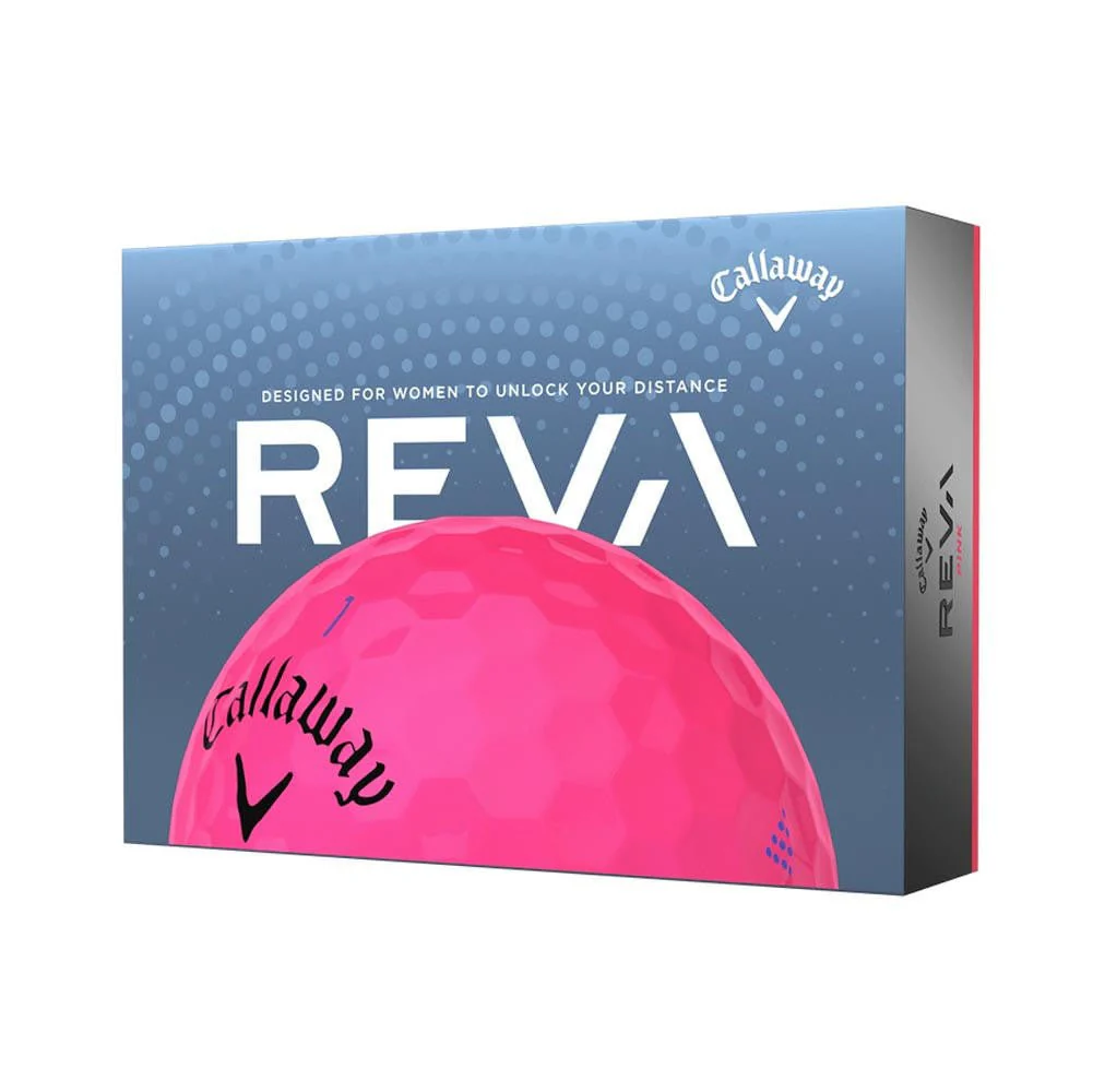 Callaway Women's Reva Golf Balls - Pink - 2023 - Prior Generation