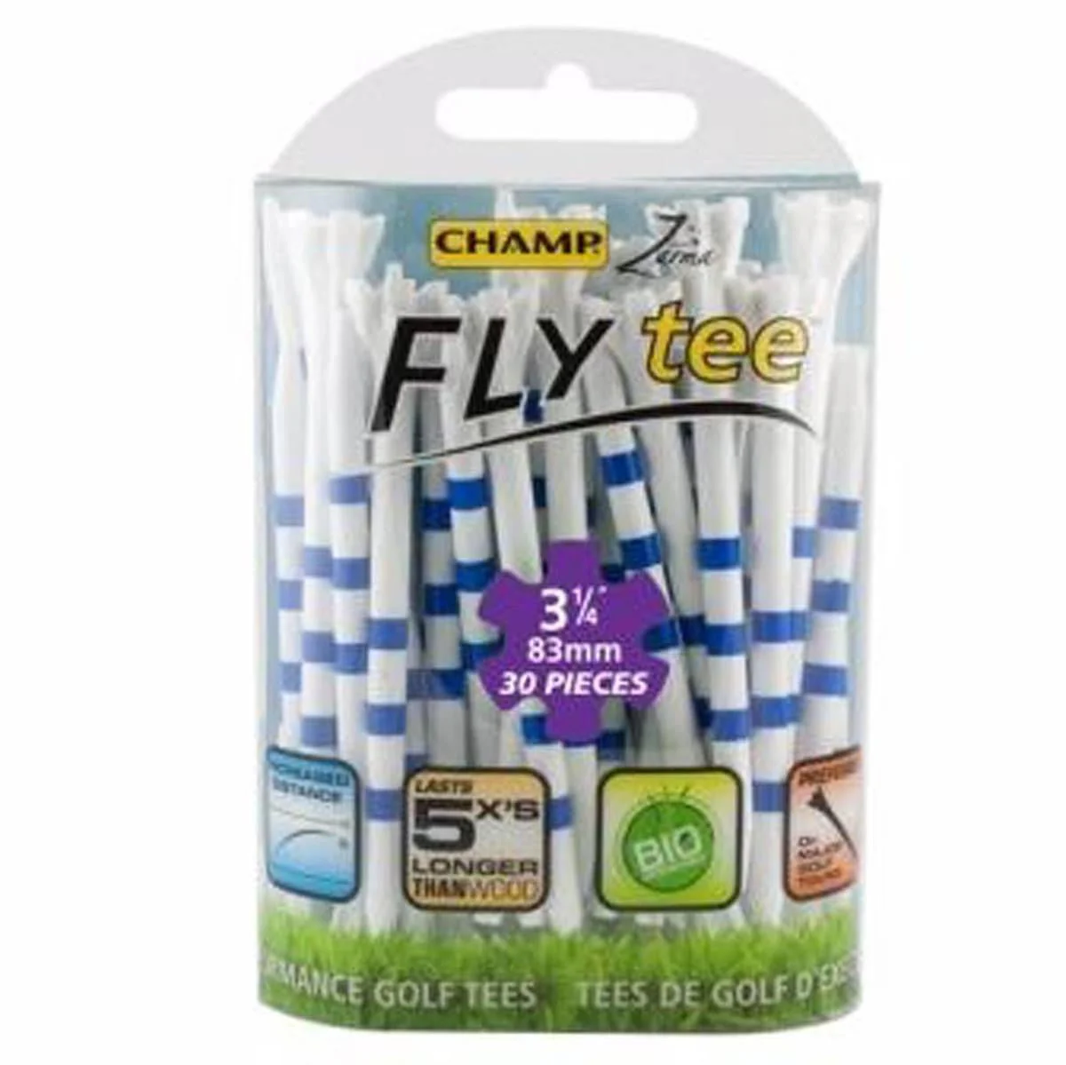 Zarma FLYTee MYHite 3 1/4" - White/Blue - Image 2