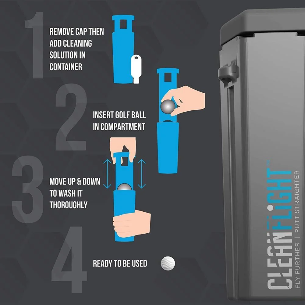 Clean Flight Personal Golf Ball Washer - Image 7