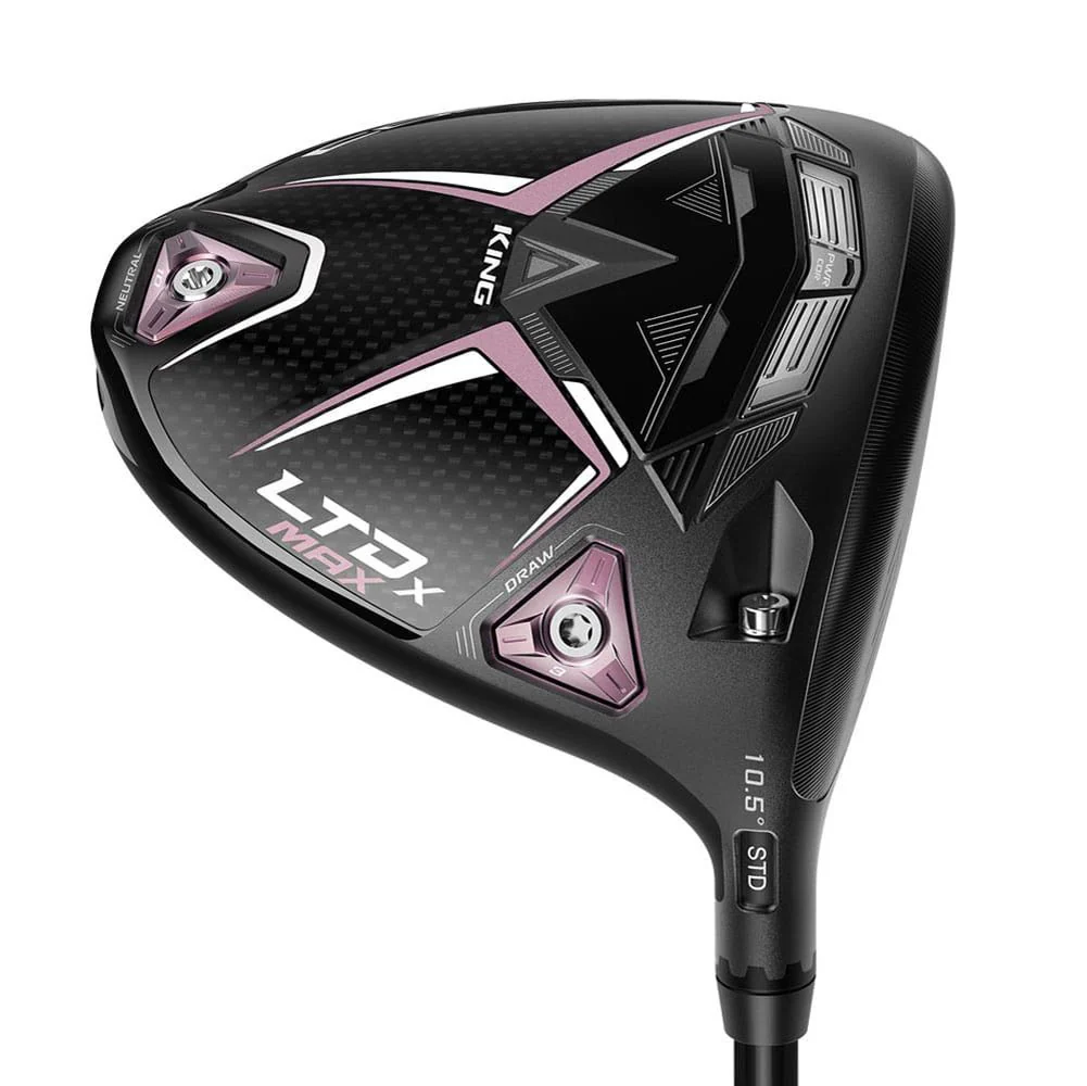 Cobra Women's LTDx MAX Driver (Right-Handed, Color Black Pink) - Image 6