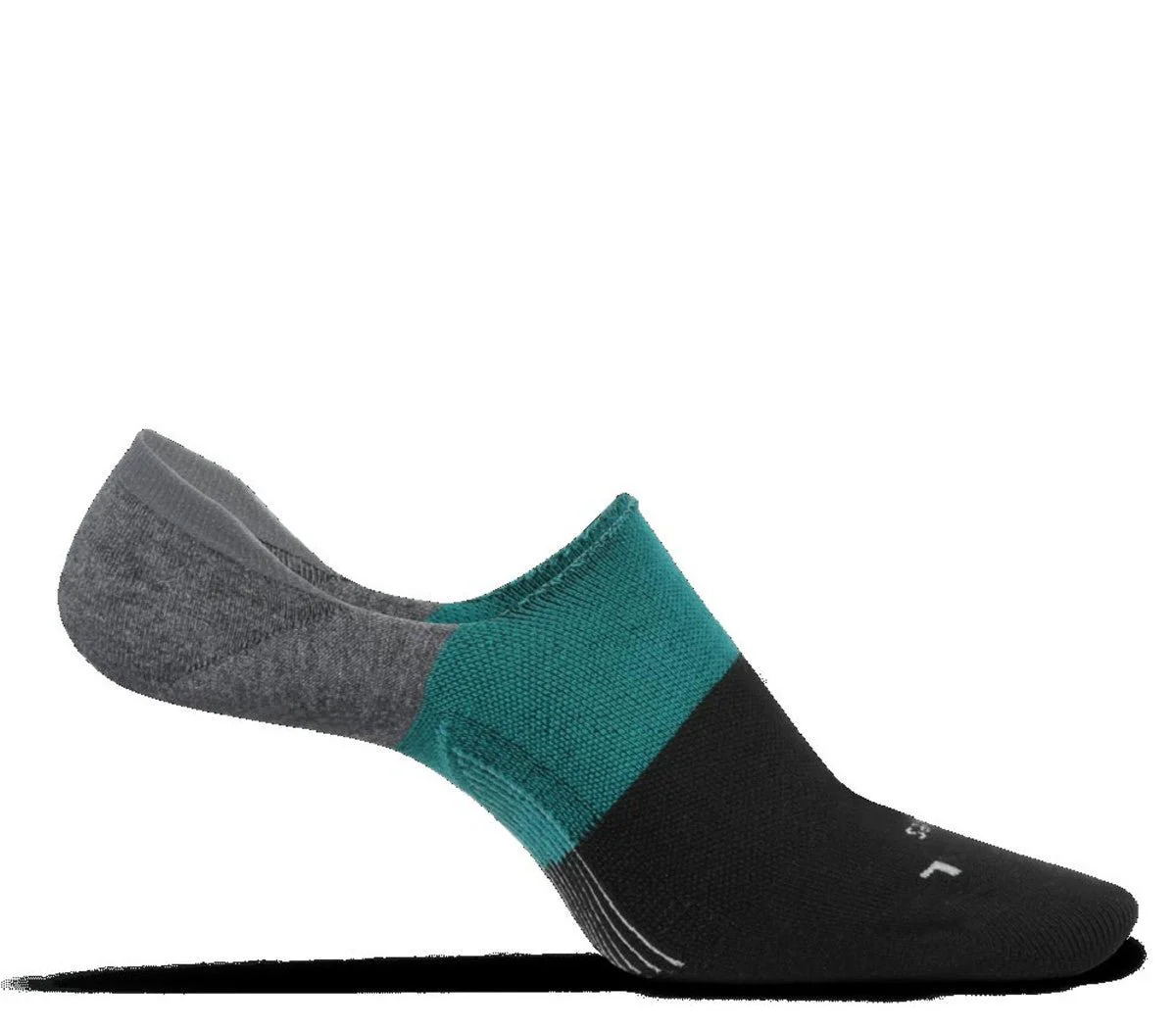 Feetures Everyday No Show Colorblock Golf Sock - Image 2