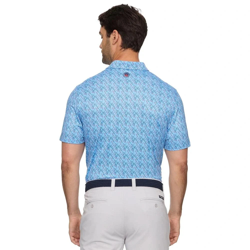 Flag & Anthem Dixon Golf Club Print Golf Polo - Image 2