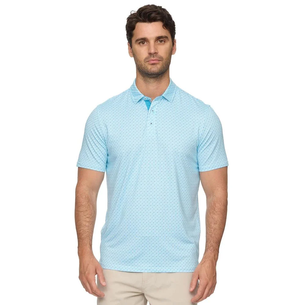Flag & Anthem Emeryville Geo Print Golf Polo