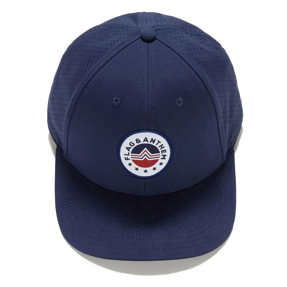 Flag & Anthem Perforated Performance Logo Heritage Golf Hat