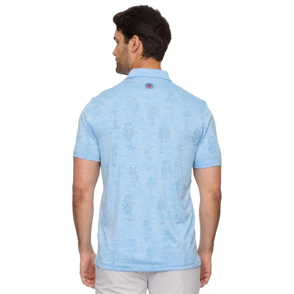 Flag & Anthem Southlake Palm Print Golf Polo - Image 2