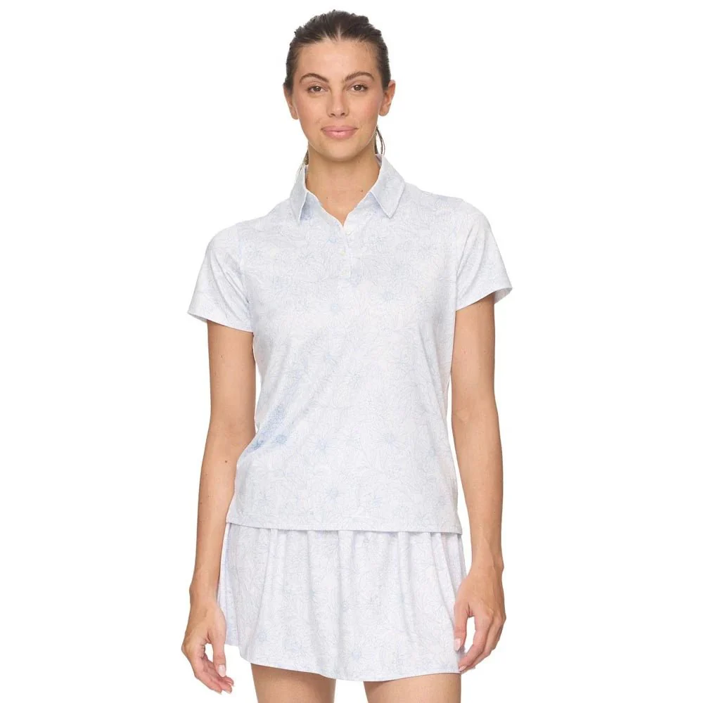 Flag & Anthem Women's Lovington Floral Print Performance Polo