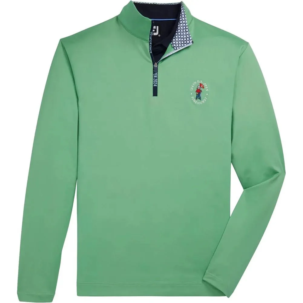 FootJoy 2024 U.S. Open Solid Quarter-Zip Mid-Layer Golf Pullover - Image 4