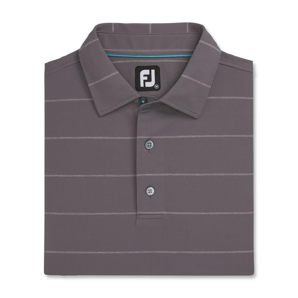 FootJoy Chalkstripe Stretch Pique Self Collar Polo - Image 4