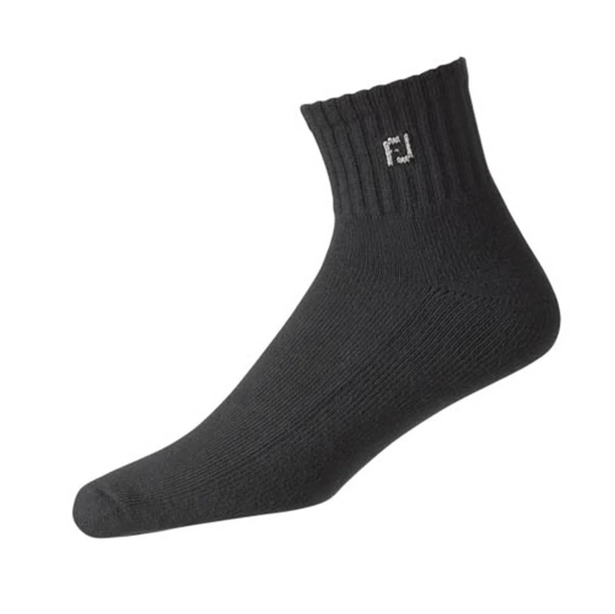 FootJoy ComfortSof Quarter Sock - Black